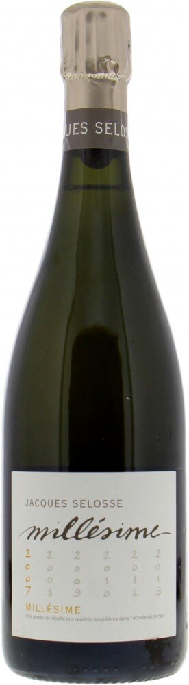 Шампанское Champagne Jacques Selosse Millesime 2010 